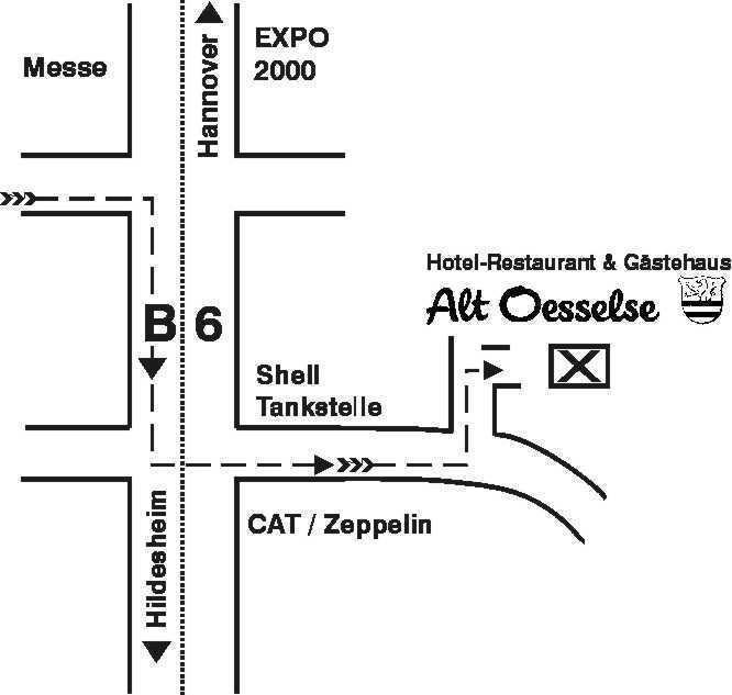 Hotel Alt Oesselse Зарщед Екстериор снимка